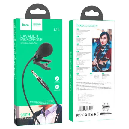 Microphone “L14” lavalier for 3.5mm