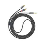 Cable dual RCA to 3.5mm UPA10 audio plated plugs