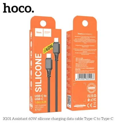Cable Type-C to Type-C “X101 Assistant” PD 60W fast charge