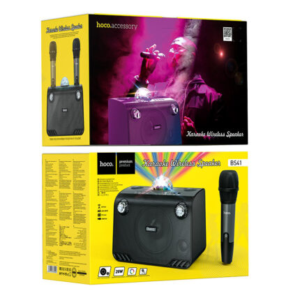 BS41 Plus double mic karaoke BT speaker