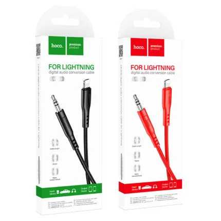 Cable Lightning to 3.5mm “UPA18” audio conversion