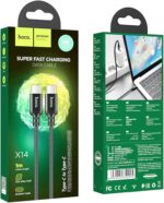 X14 Double speed 60W charging data cable Type-C to Type-C(L=1M)