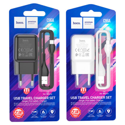 C96A single port charger set(Micro)(EU)