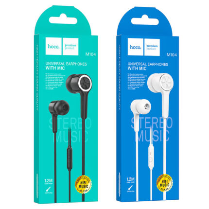 M104 Gamble universal earphones with mic