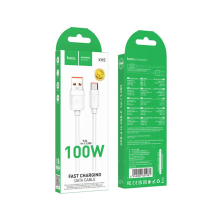 X115 Surpass 100W fast charging data cable Type-C