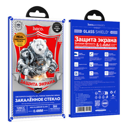Bear Shield full screen HD tempered glass iP16 Pro Max(A777)