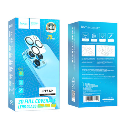 3D all inclusive night shooting circle lens glass set for iP17 Air(25PCS)(G13)